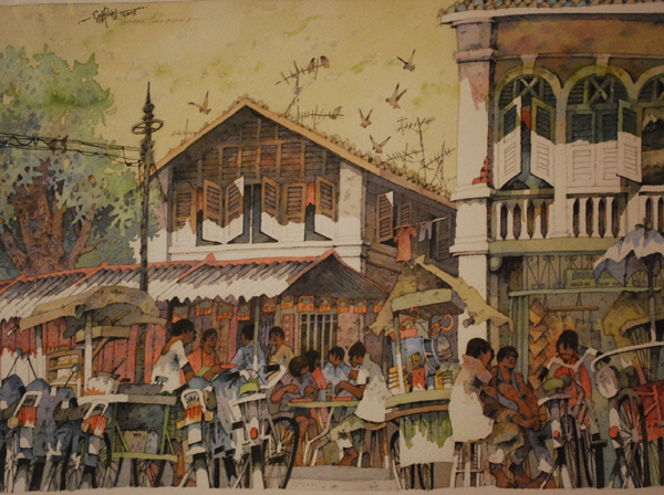Hutton Lane - Penang By Lee Eng Beng
