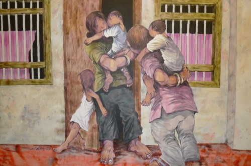 Painting by Lee Eng Beng